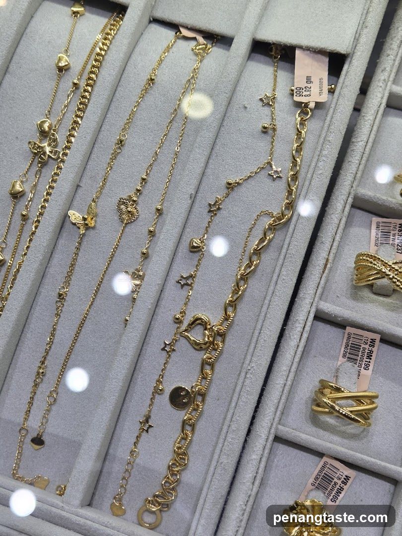 Gold Bracelets and Rings