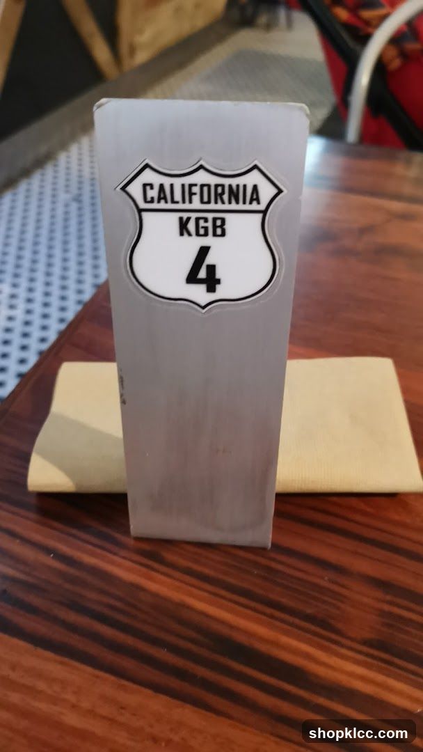 California KGB 4 Table Marker
