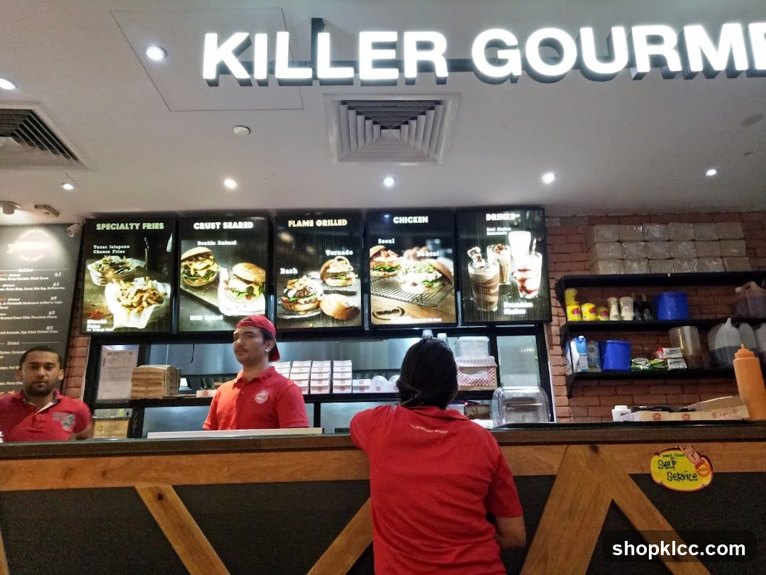 Killer Gourmet Food Counter
