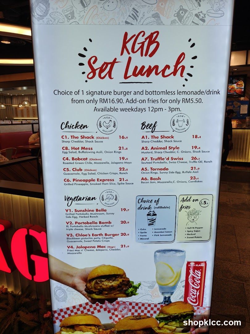 KGB Set Lunch