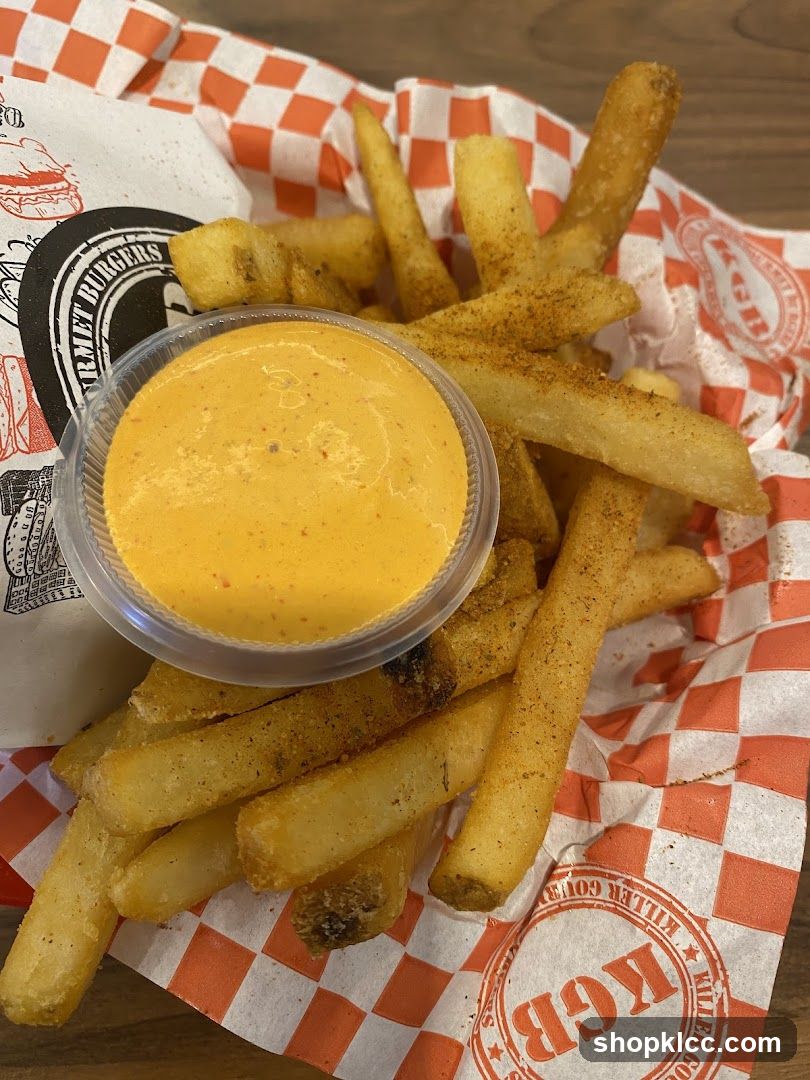 French Fries with Dipping Sauce