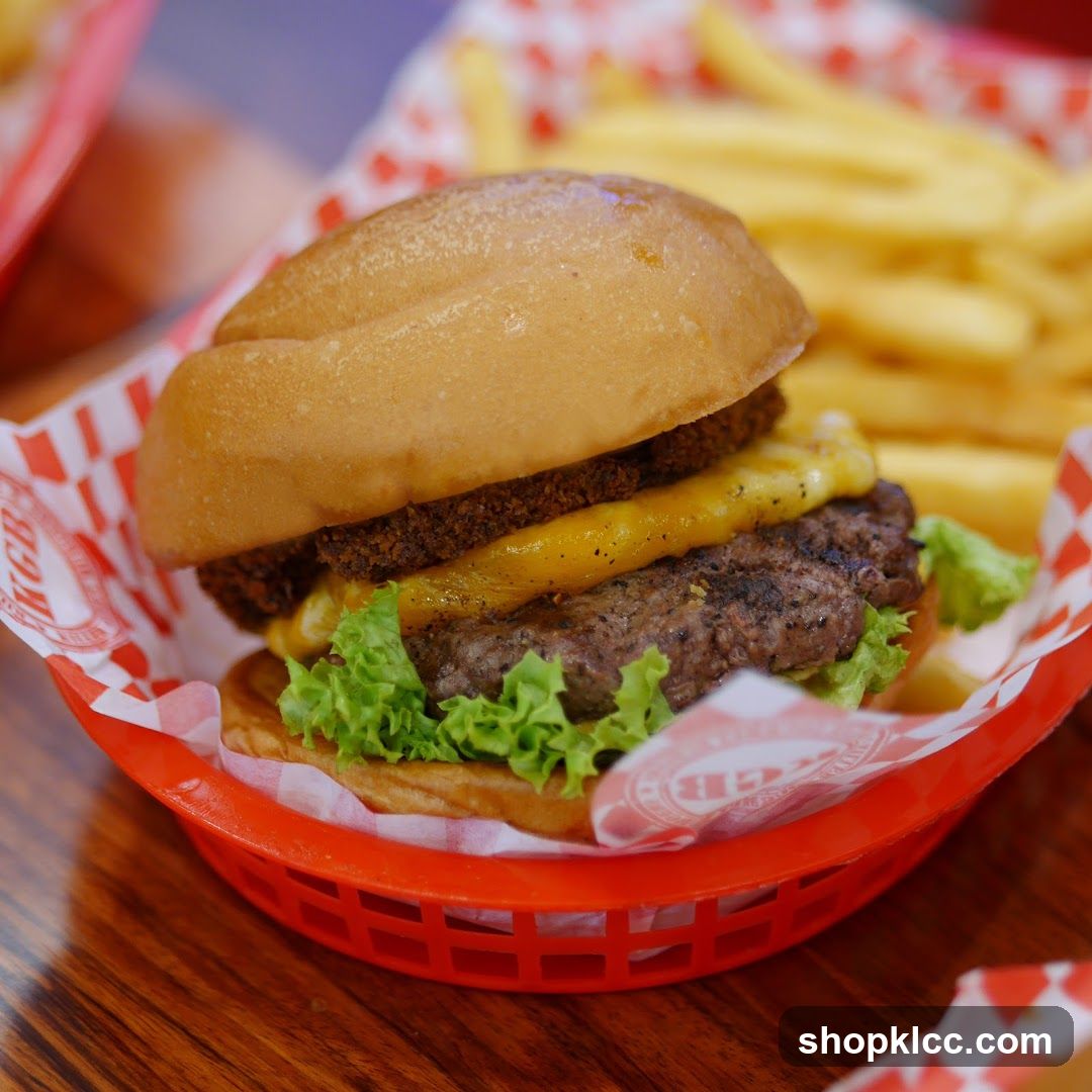 Burger and Fries