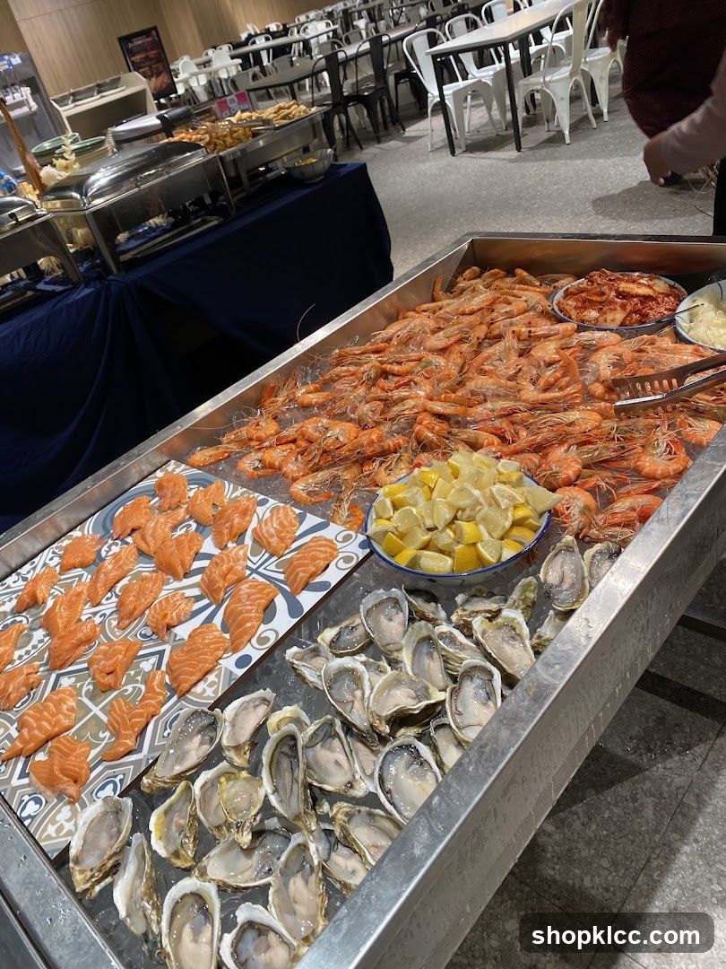 Seafood Buffet Display