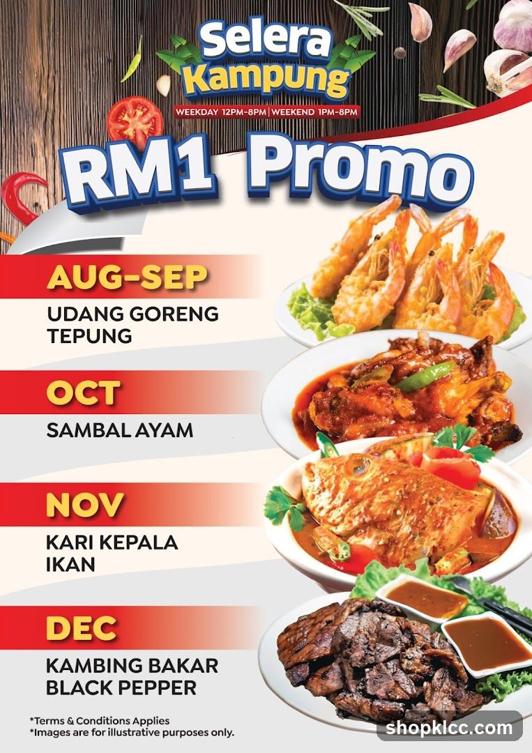 Selera Kampung RM1 Promo