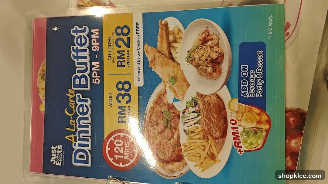 A La-Carte Dinner Buffet