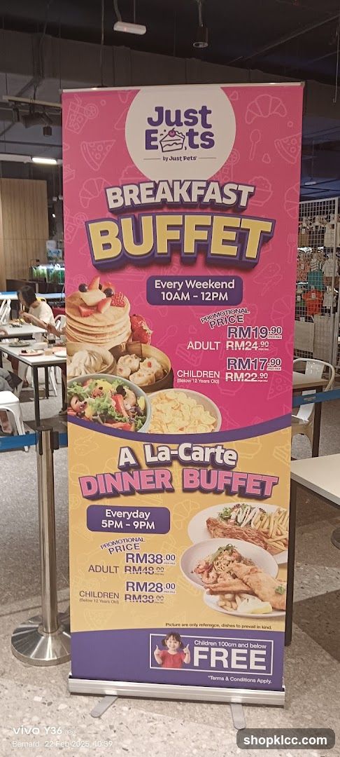 Just Eats Buffet Promotion