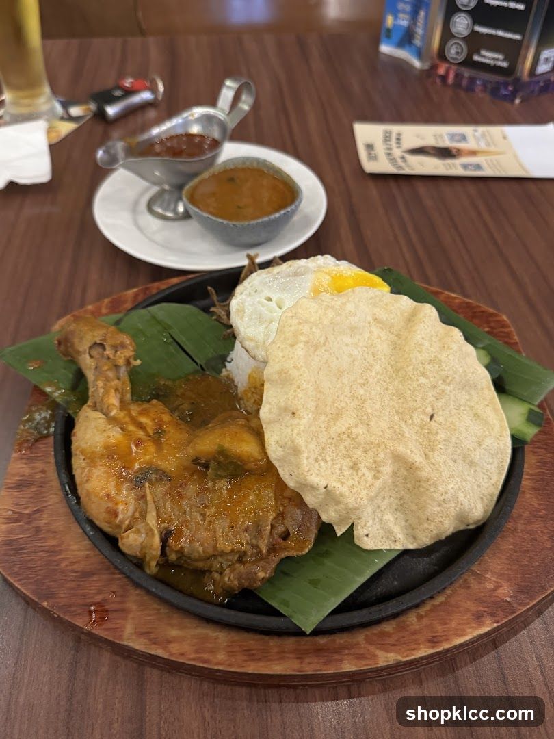 Nasi Lemak with Chicken