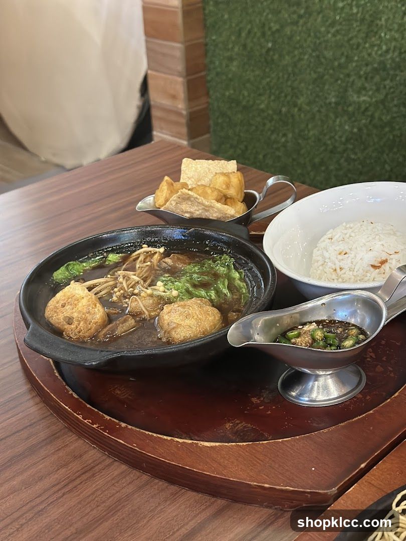 Bak Kut Teh with Rice and Sides
