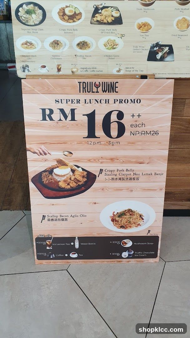 Truly Wine Super Lunch Promo