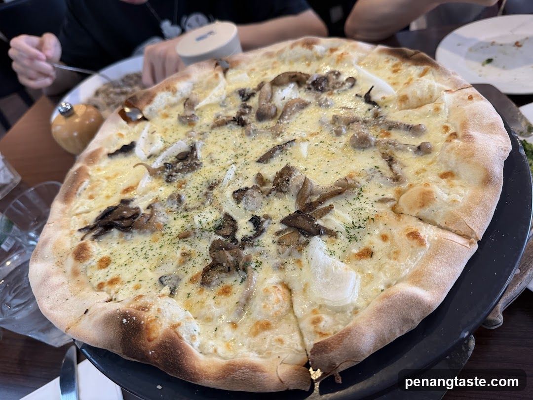 Mushroom Pizza
