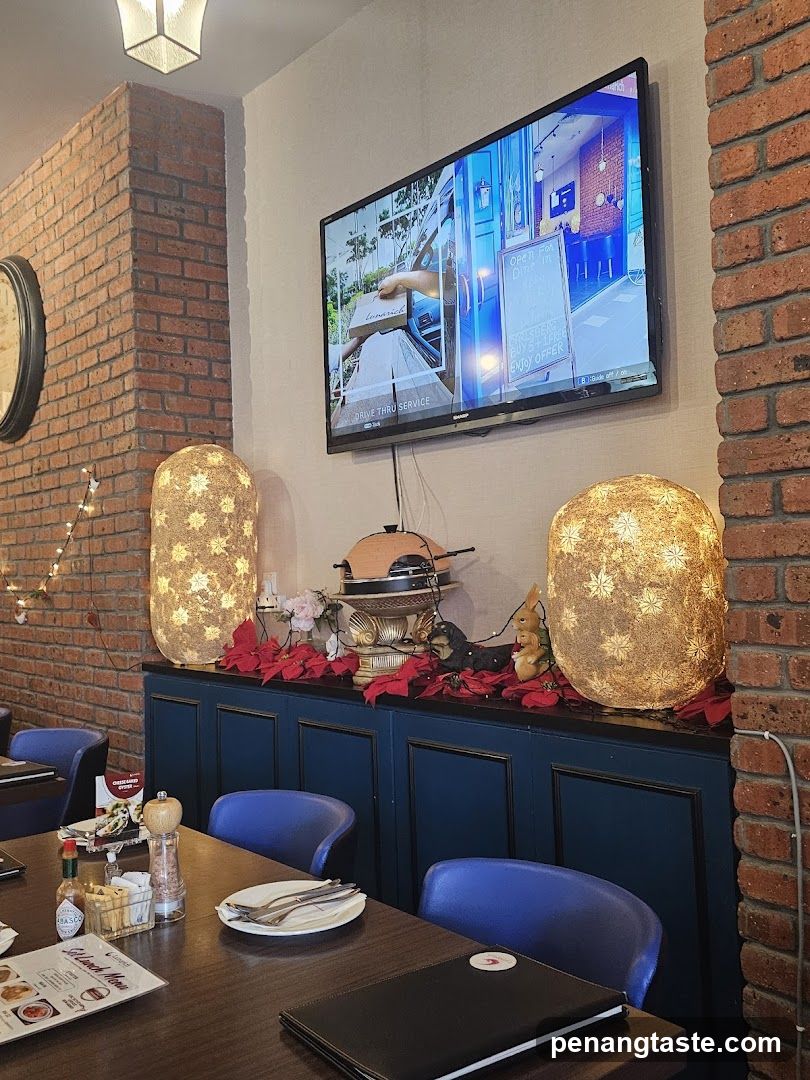 Restaurant Interior with Decorative Elements