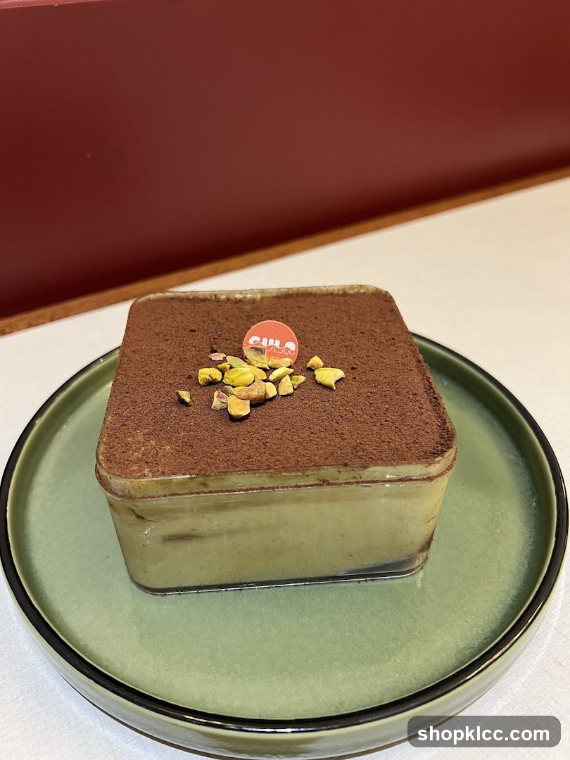 Pistachio Tiramisu