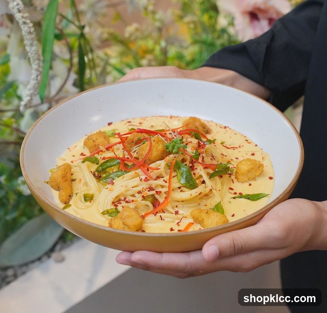 Creamy Pasta with Crispy Bites