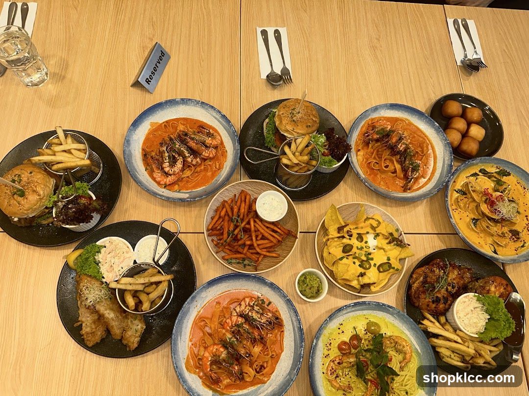 A Table Full of Food