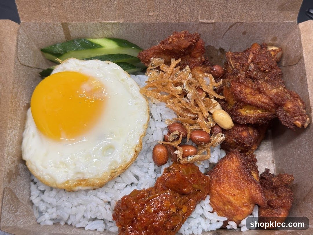 Nasi Lemak Takeaway Box