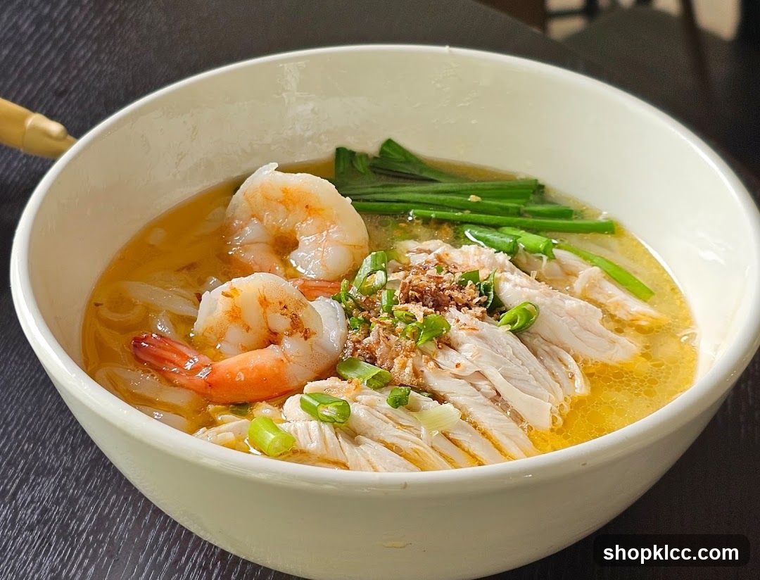 Shrimp and Chicken Noodle Soup