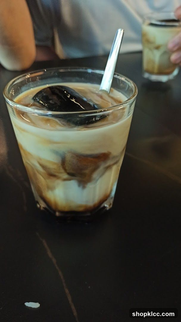 Iced Coffee with Jelly