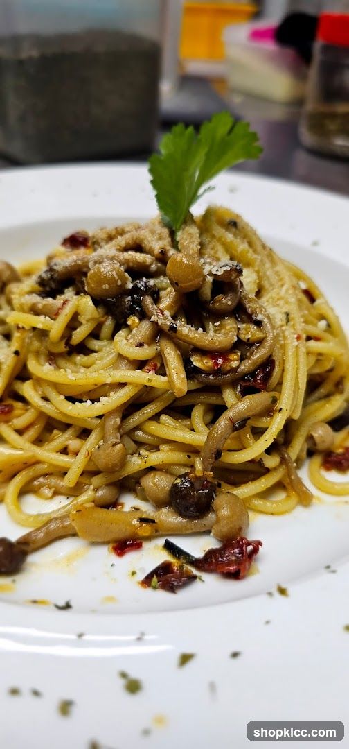 Mushroom Spaghetti