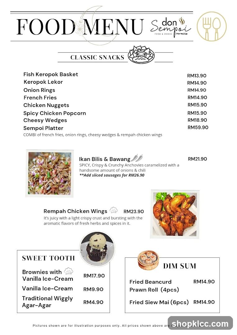 FOOD MENU