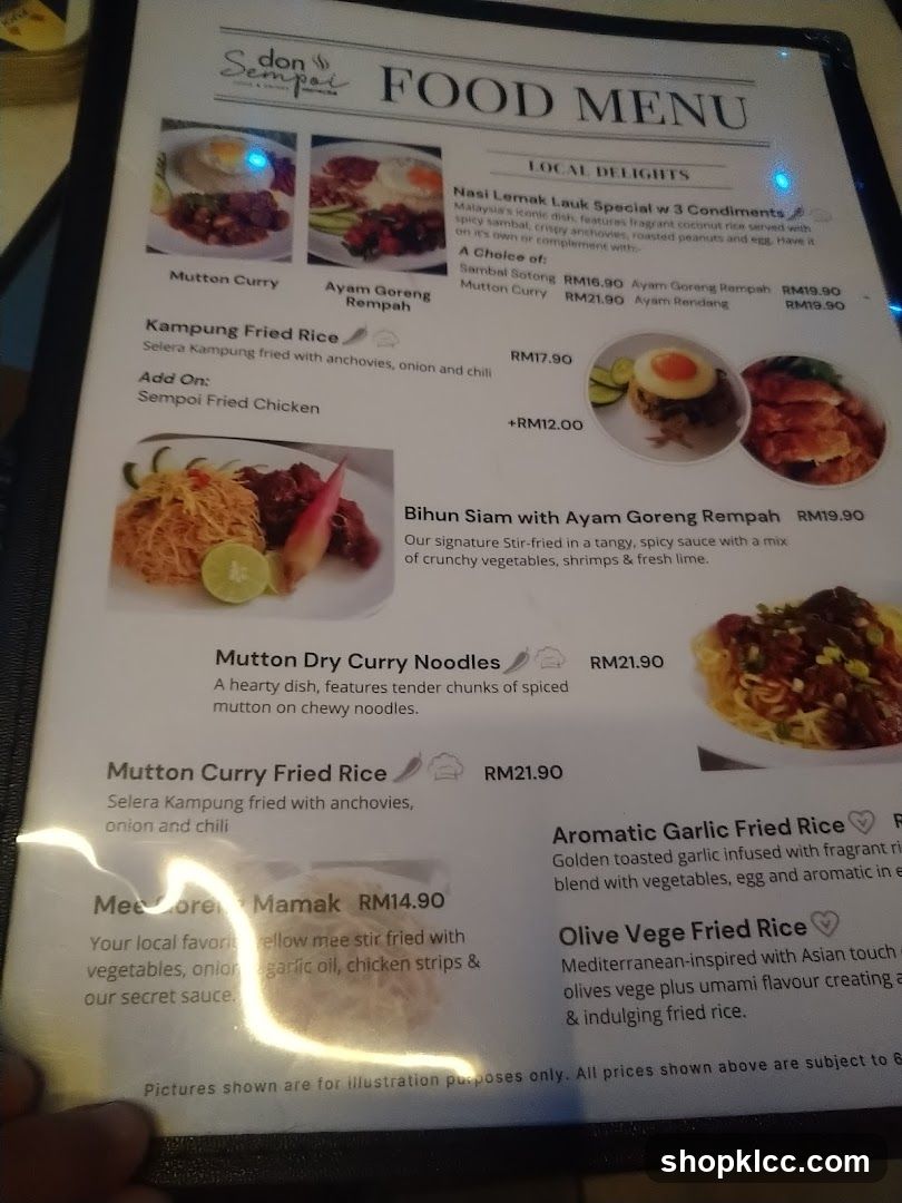 FOOD MENU