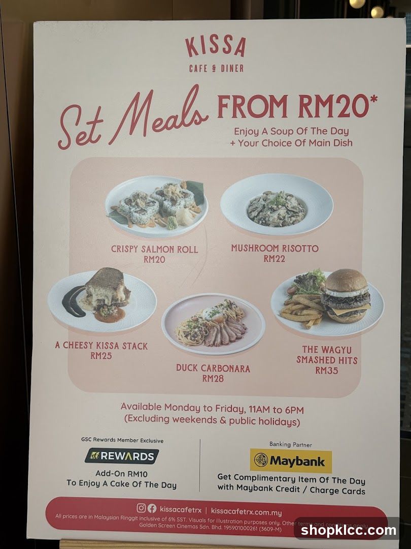 KISSA CAFE & DINER Set Meals