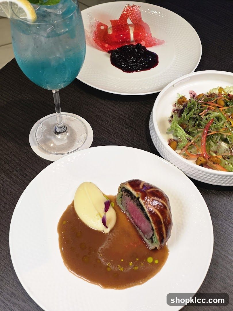 Gourmet Meal Presentation