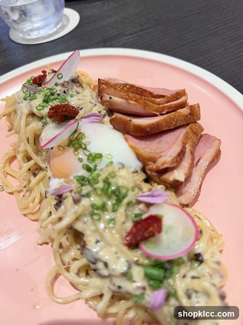 Pasta with Duck Breast
