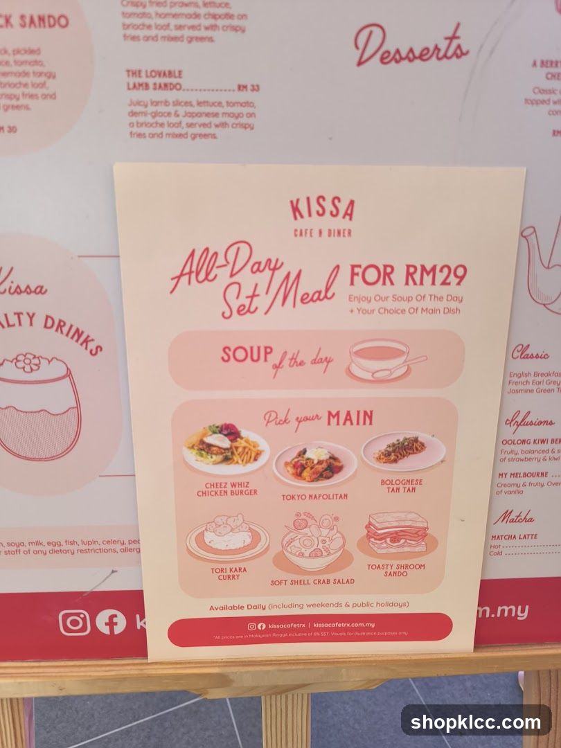 KISSA CAFE & DINER All-Day Set Meal