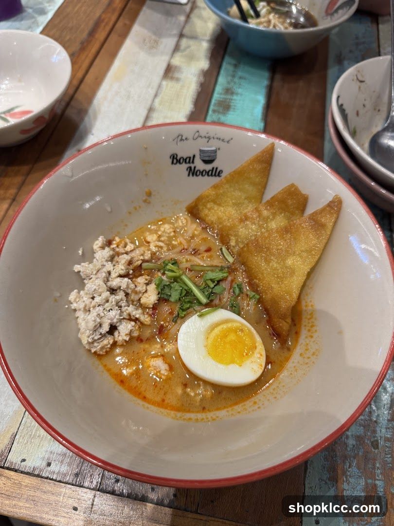 Boat Noodle Dish
