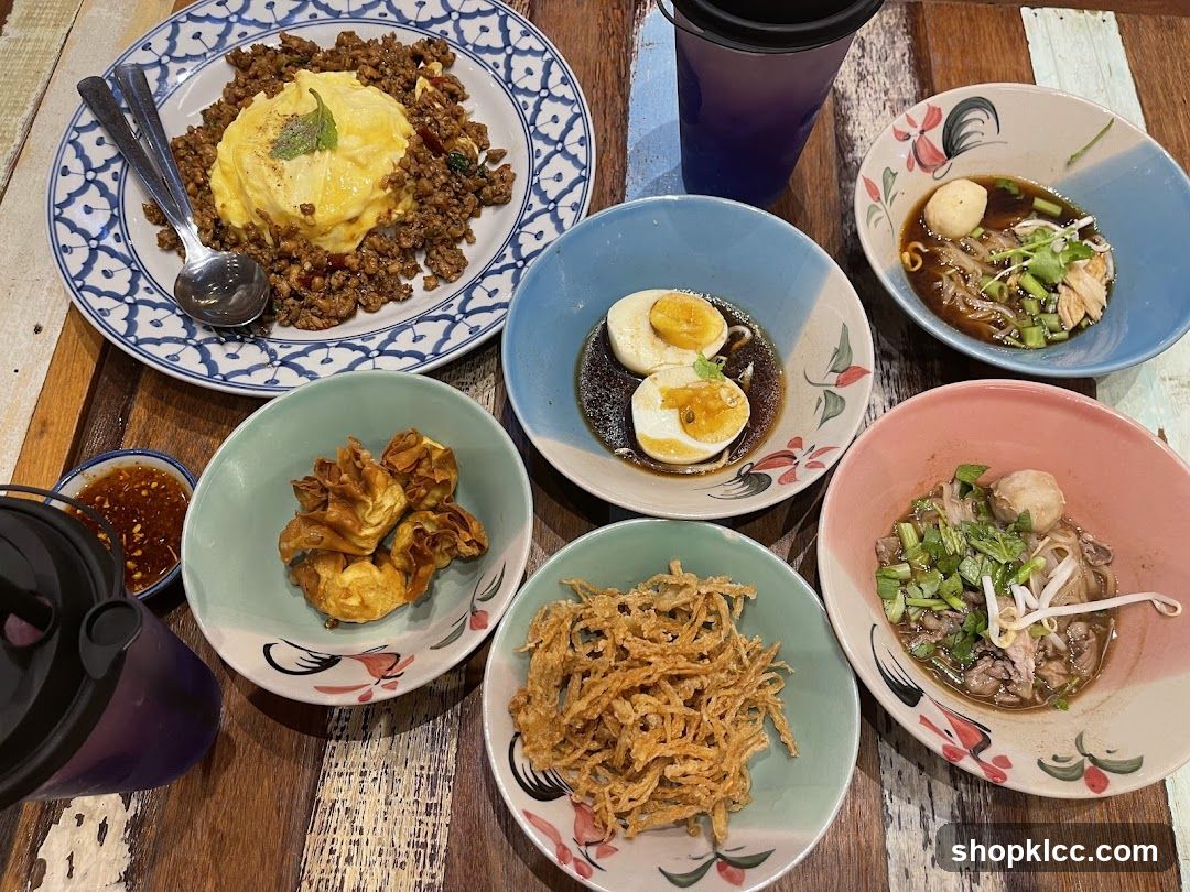 Thai Food Spread