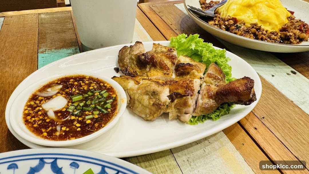 Grilled Chicken with Dipping Sauce