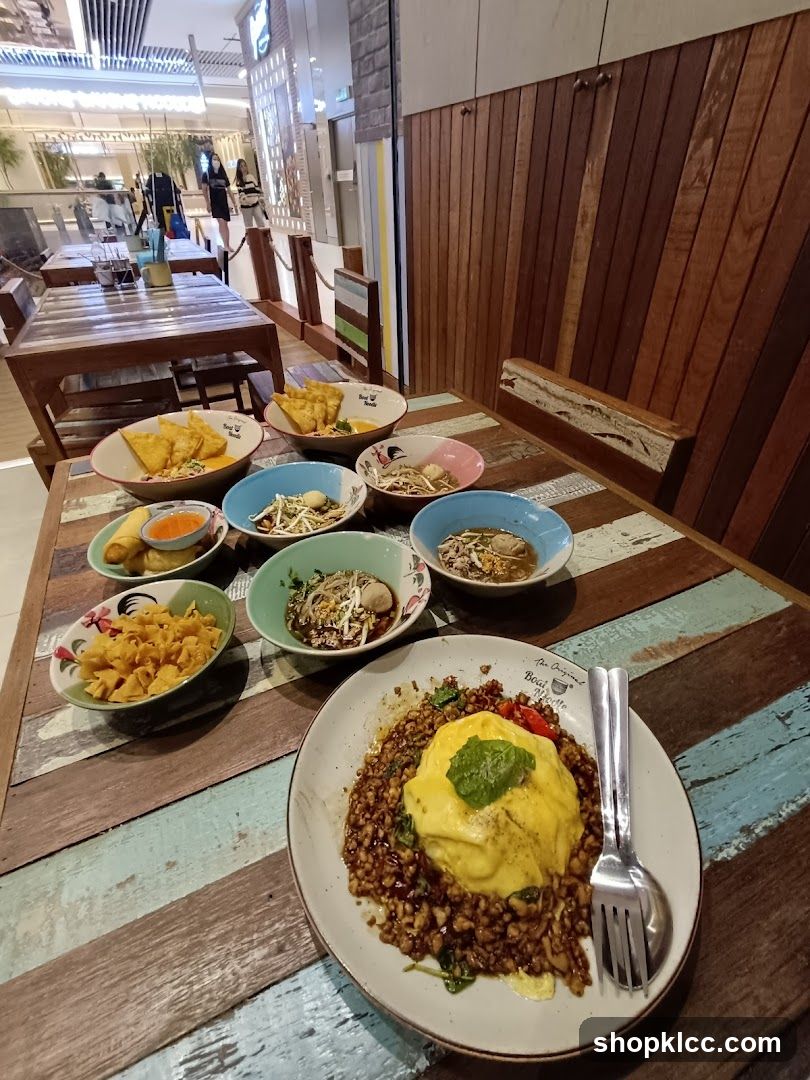 Thai Food Spread