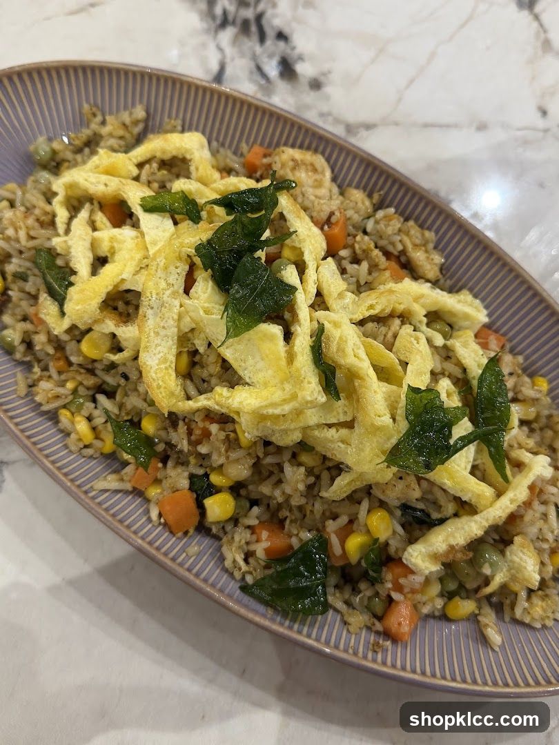 Fried Rice with Egg and Vegetables