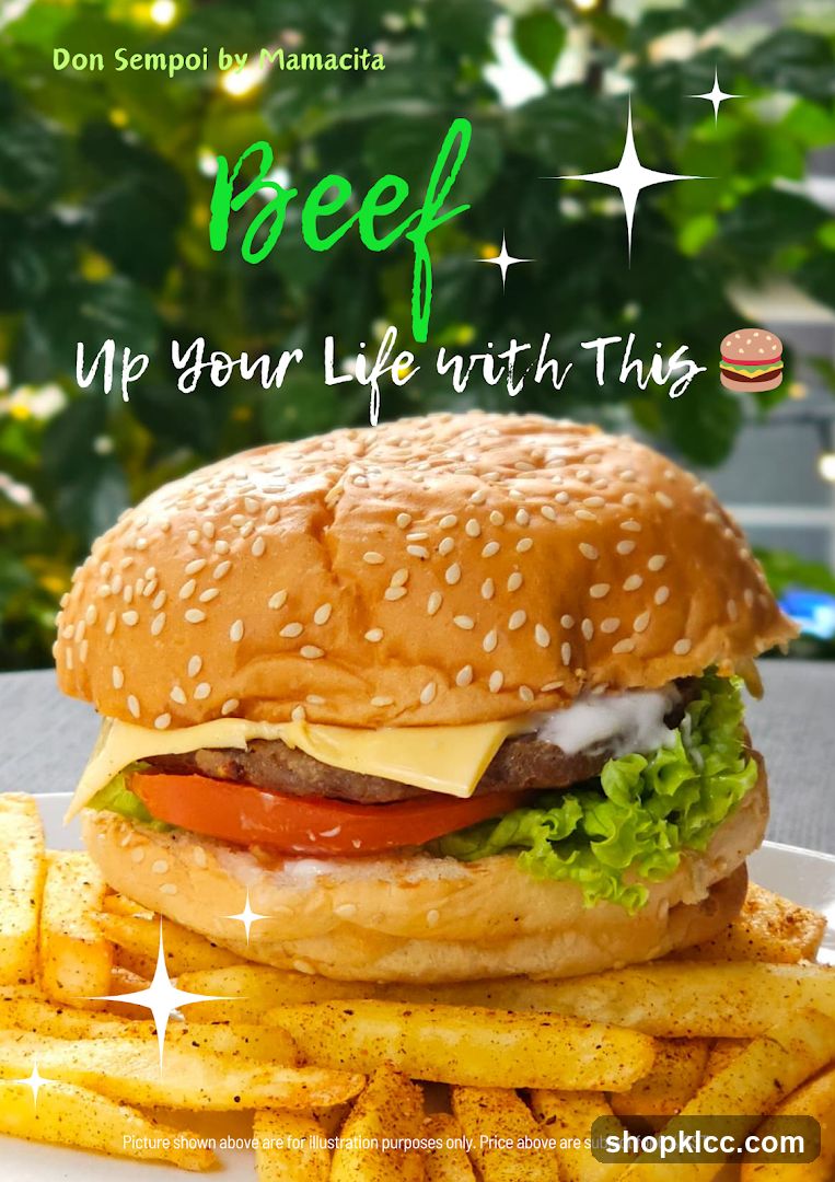 Burger Advertisement