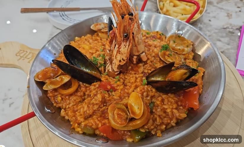 Seafood Paella