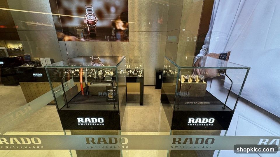 Rado Watch Store Interior