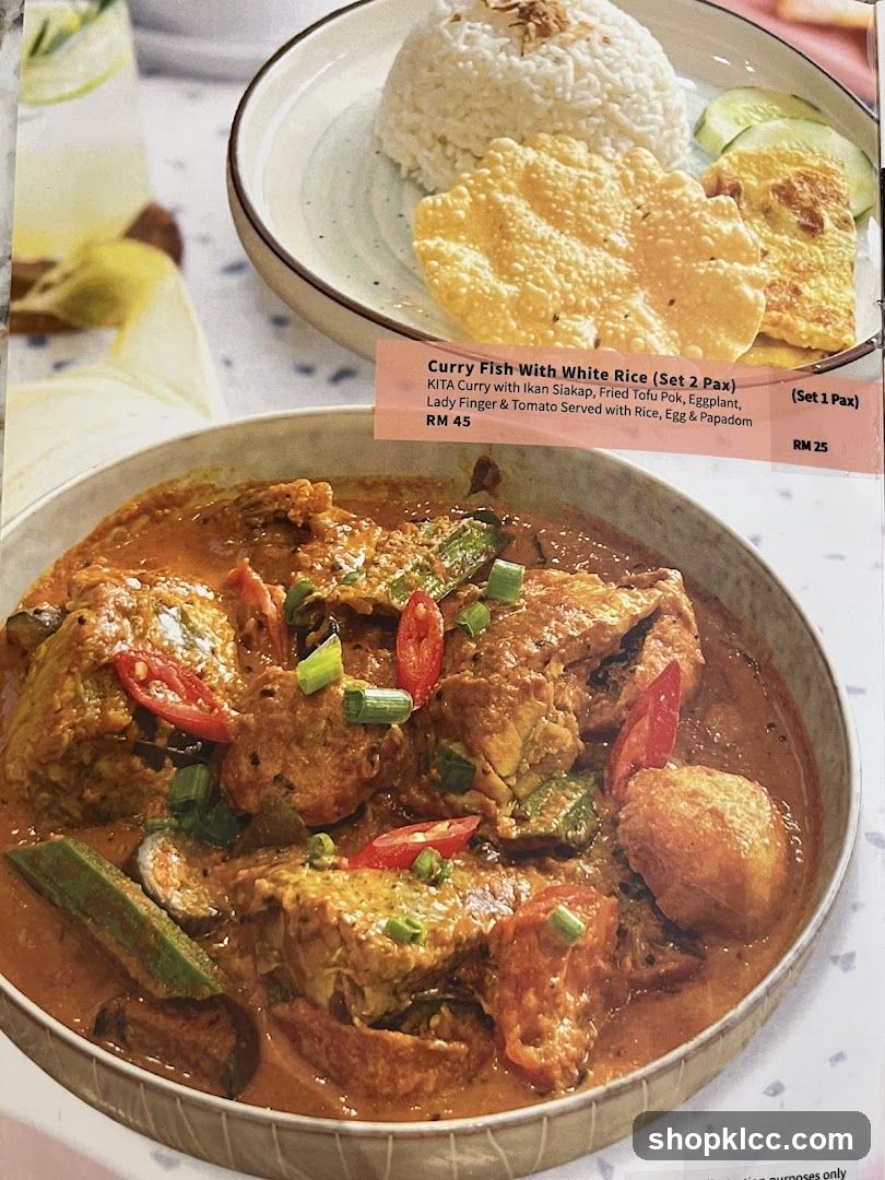 Curry Fish With White Rice