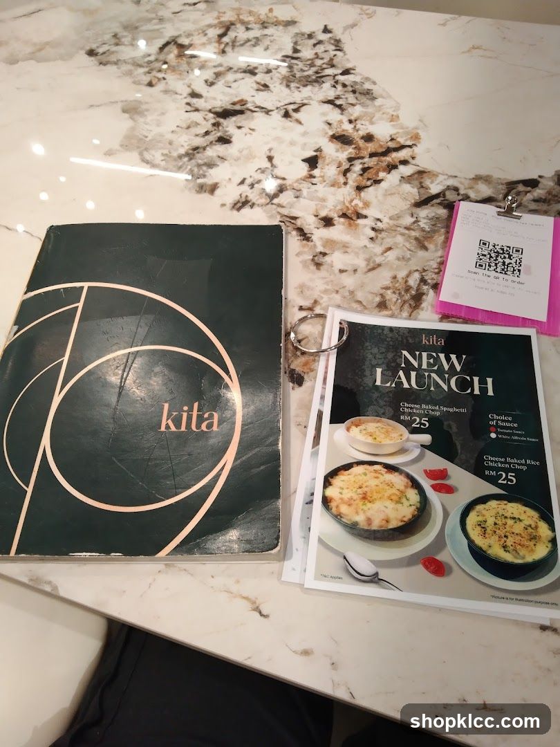 Kita New Launch Menu