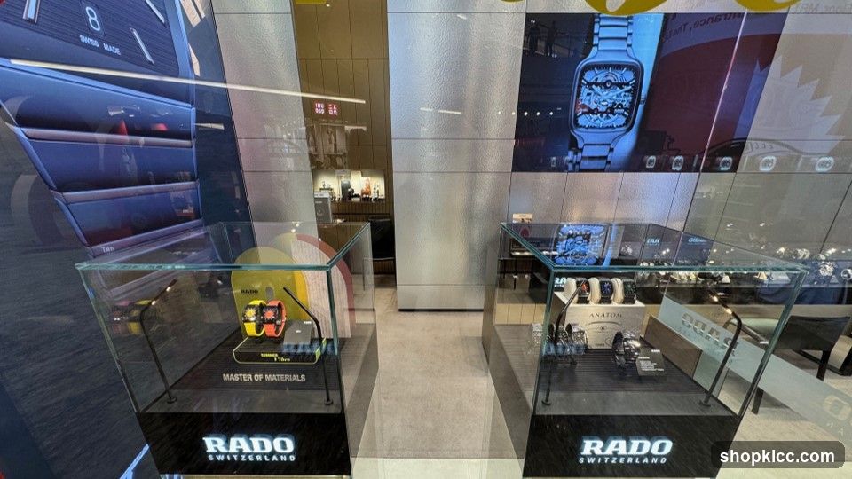 Rado Watch Store Display