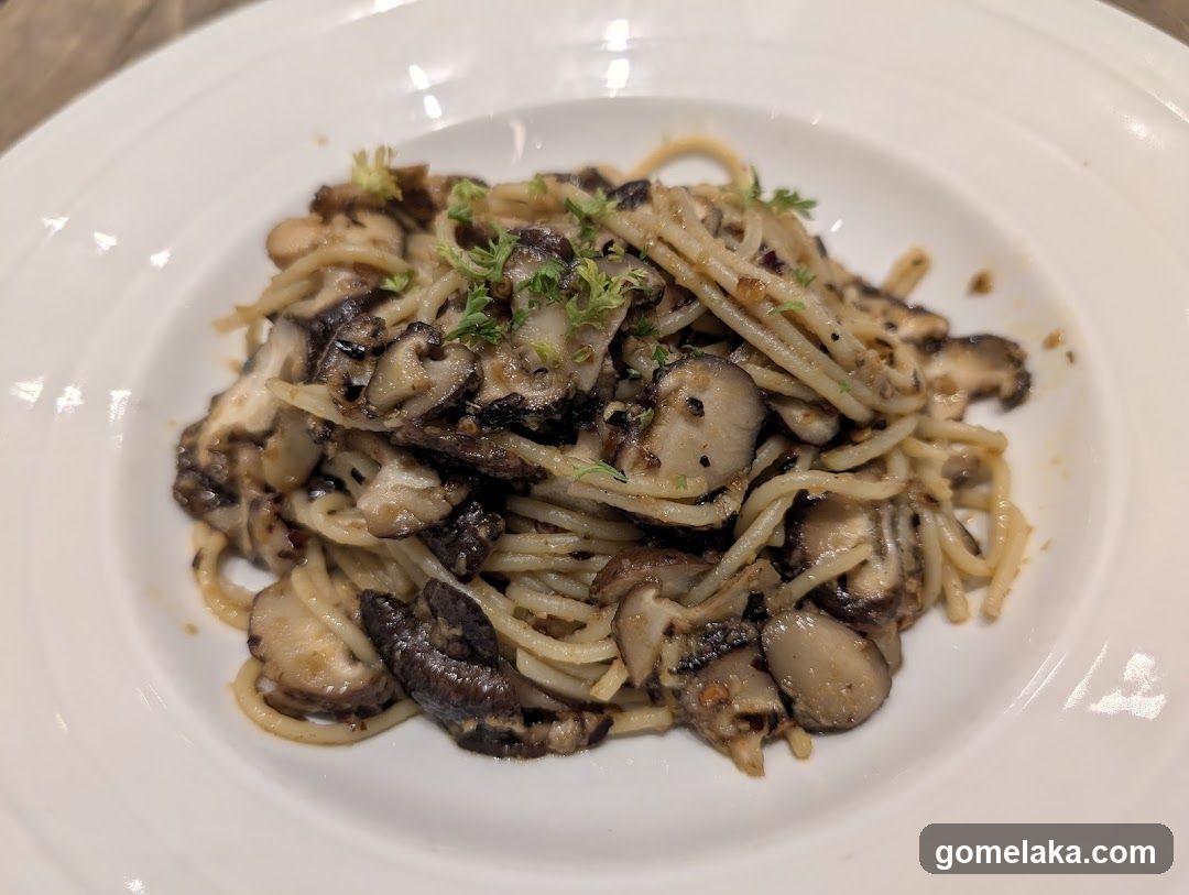 Mushroom Pasta Dish