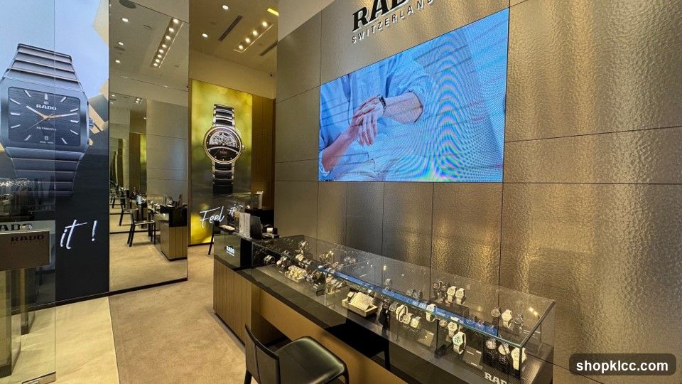 Rado Watch Store Interior