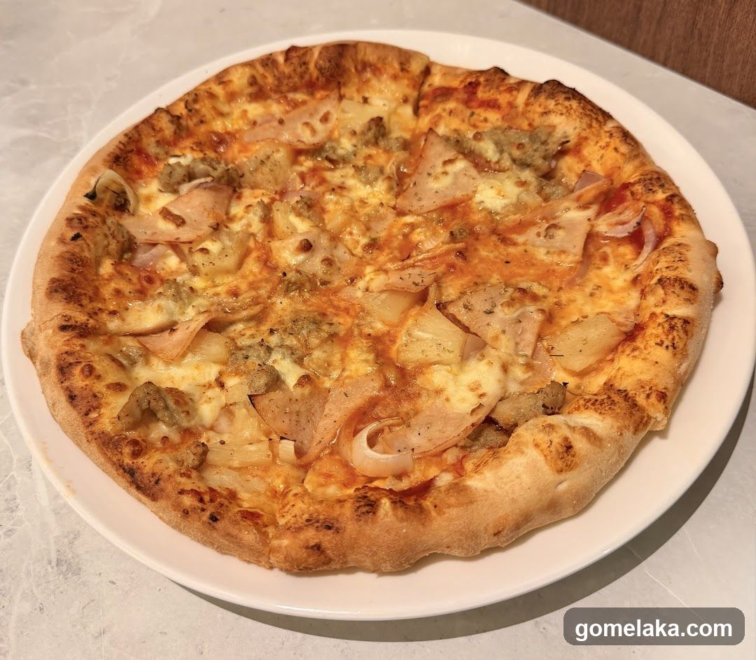 Pizza on Plate