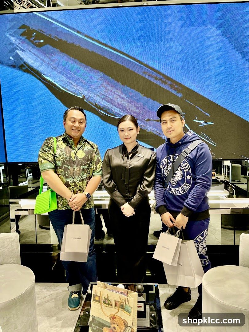 People Posing in a Store