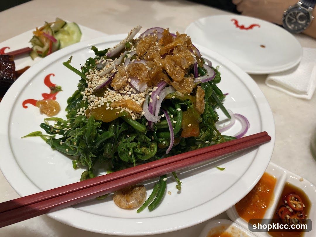 Vegetable Salad with Dried Shrimp