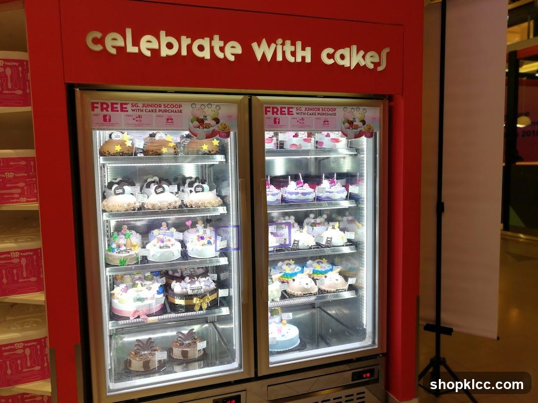 Cake Display Refrigerator