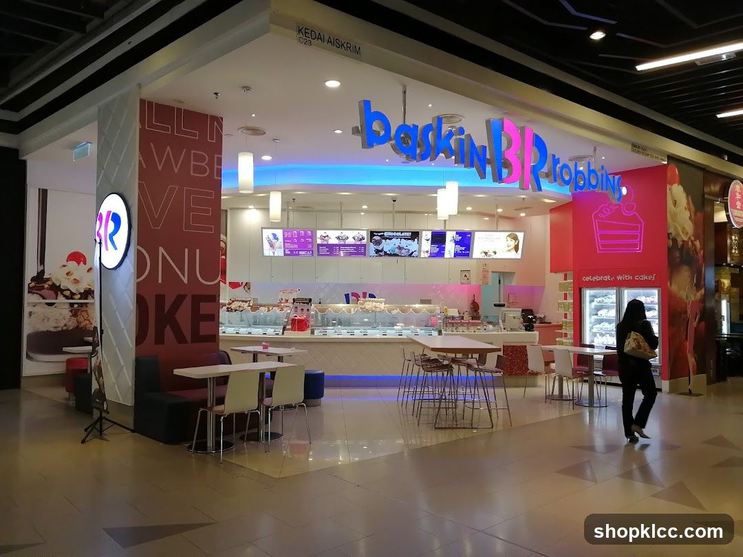 Baskin Robbins Store Interior