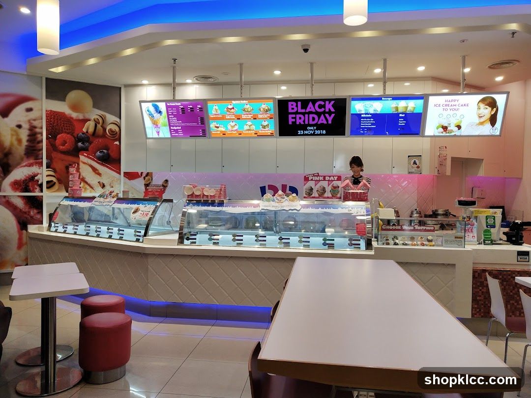 Ice Cream Shop Interior