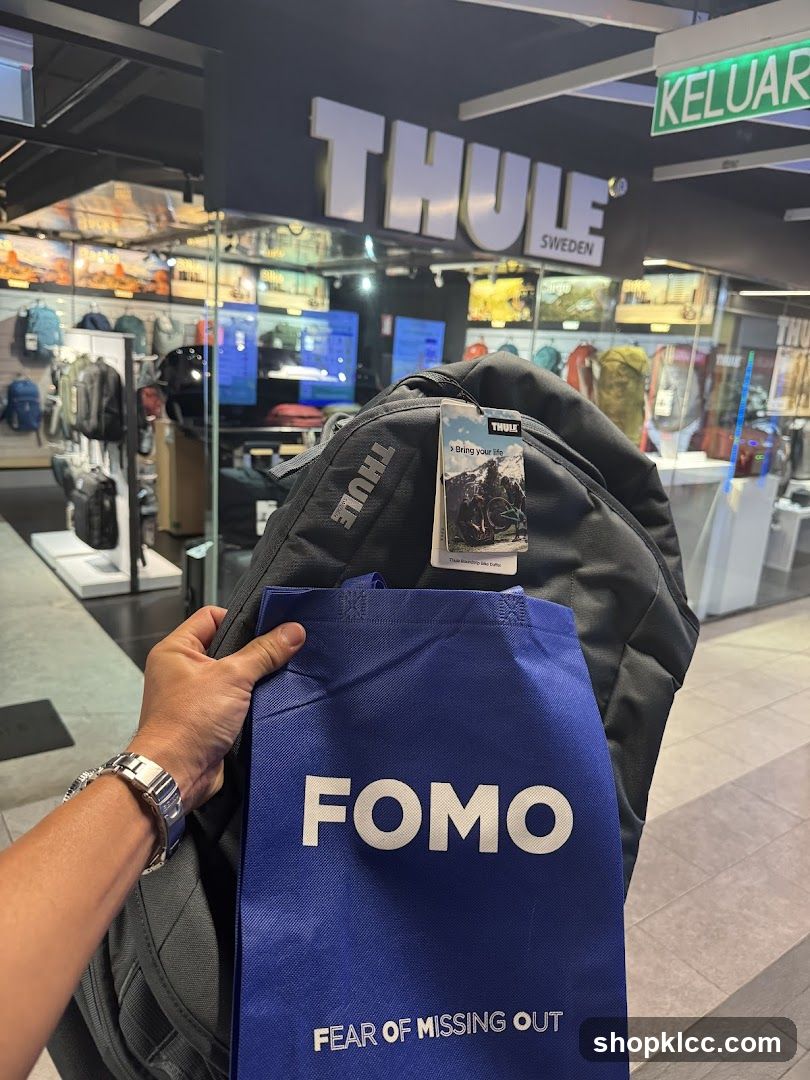 Thule Store Interior with Shopping Bag