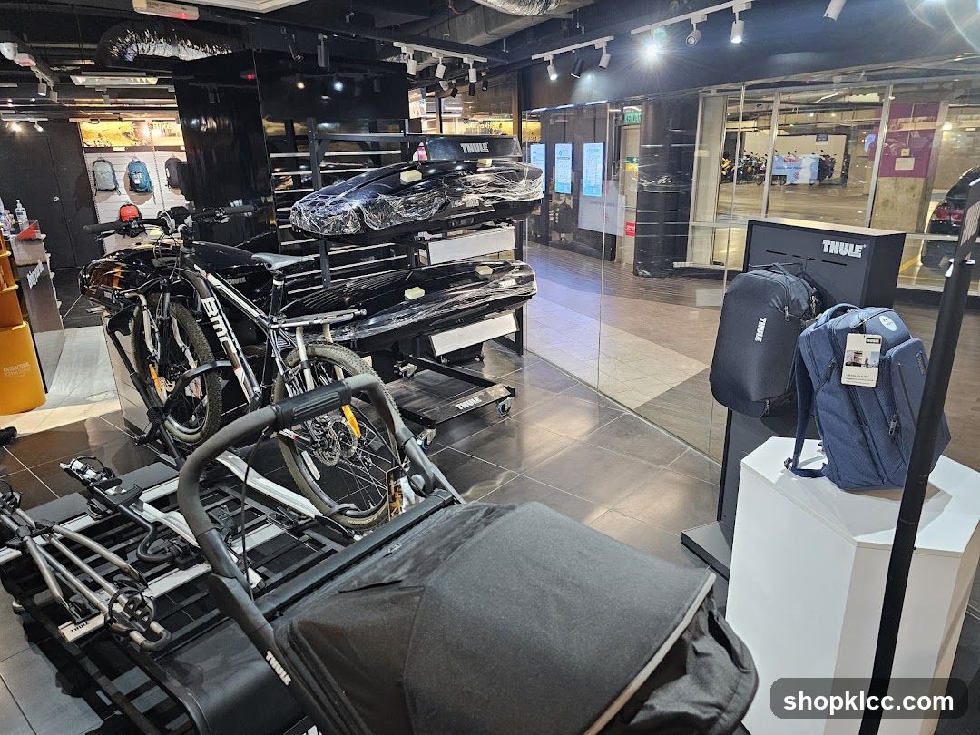 Bike Rack Store Interior