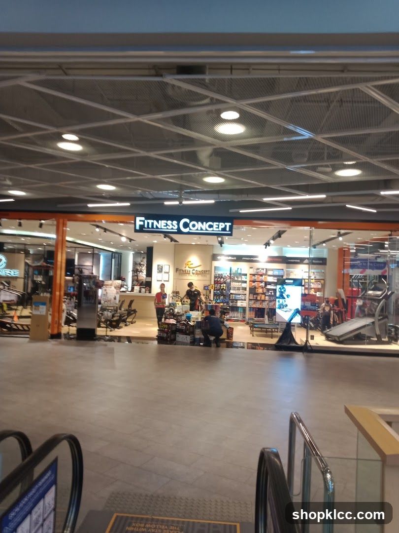 Fitness Concept Store Interior
